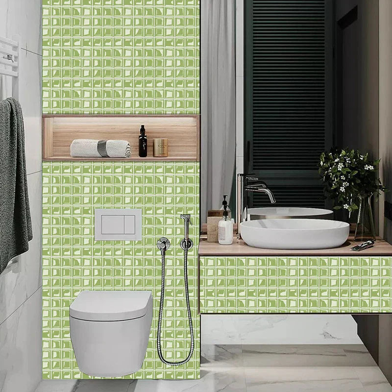 DecoMosaic 3D Mosaic Wall Tile Stickers
