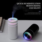 250ML Portable Car Humidifier - USB LED Essential Oil Diffuser