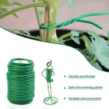 FlexiTie Garden | Plant tying wire with rubber coating | Cuttable & Reusable