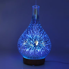 Premium 3.3oz Glass Essential Oil Diffuser & Humidifier for Peaceful Interiors