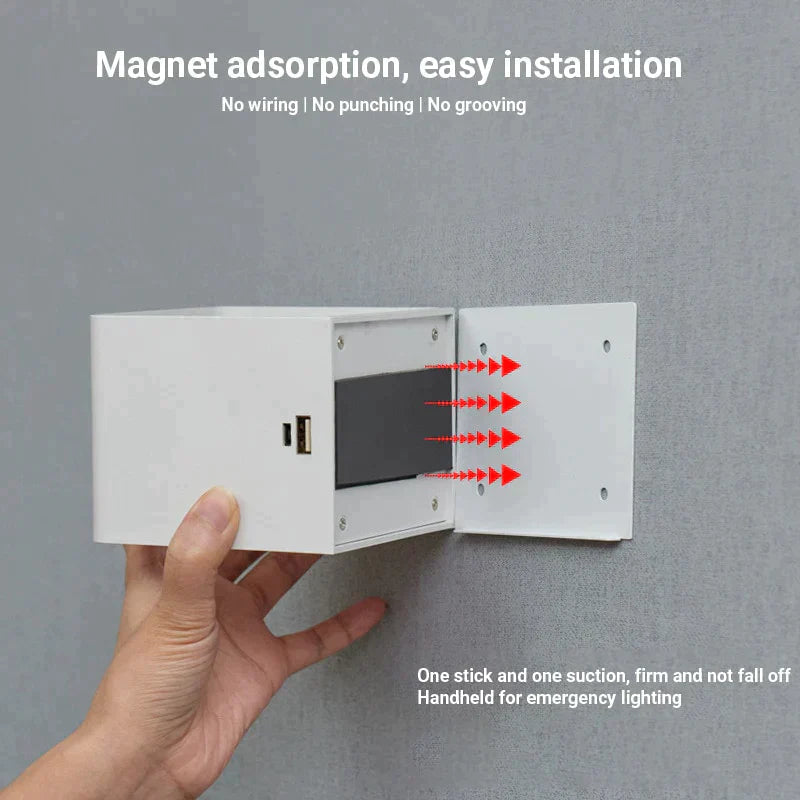 The luxurious and wireless wall lamp!