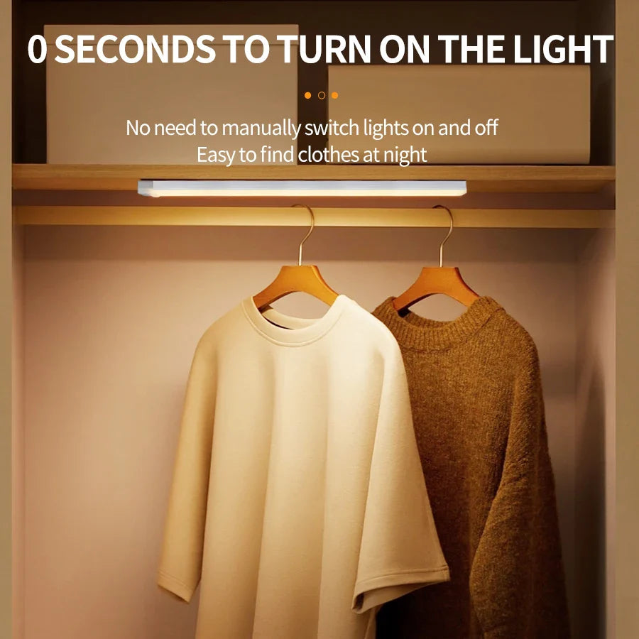 SenseLite Motion LED | Rechargeable Sensor Light with Magnet Mount | Warm White | For Closet, Bed & Hallway