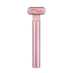 EMS Red Light Therapy Facial Wand with Microcurrent Skin Tightening and Eye Massage