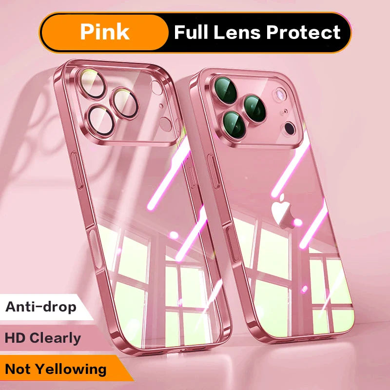 Shockproof Luxury Plating iPhone Case