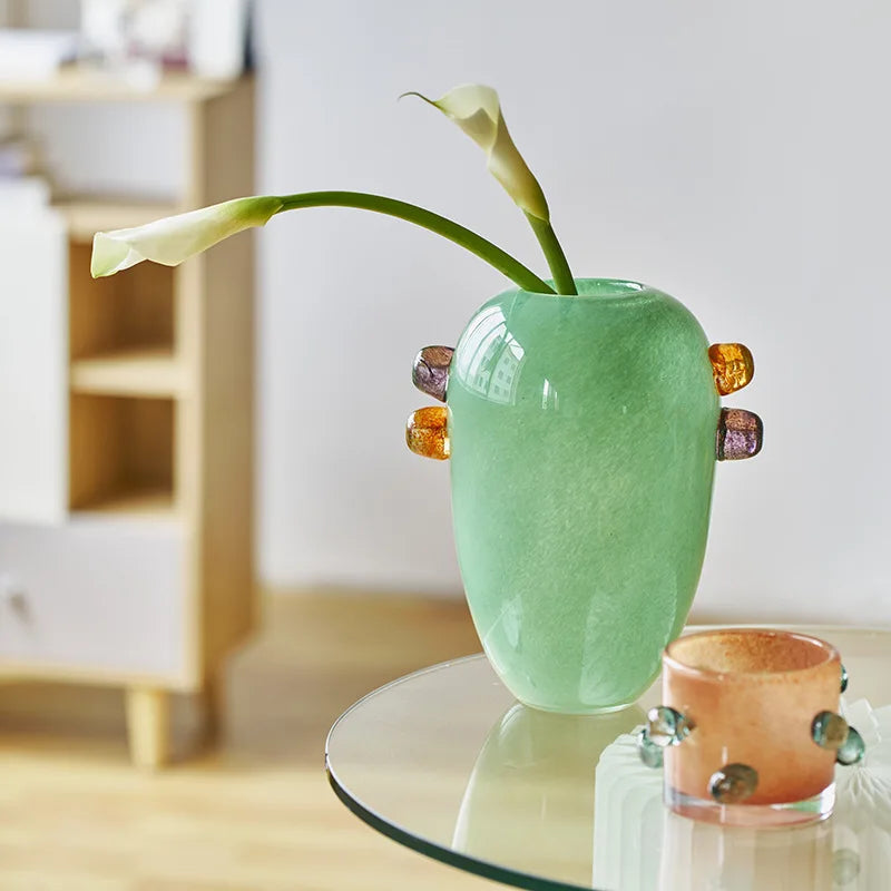 Polka Globe Glass Vase Collection