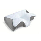 Memory Foam Cervical Pillow | Ergonomic 2-in-1 Design for Neck Pain Relief & Comfortable Sleep