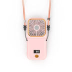 Airlio Foldable USB Fan 3000mAh | 4-Level Air Cooler | Hand, Table & Neck Fan | Power Bank Function | 180° Rotatable