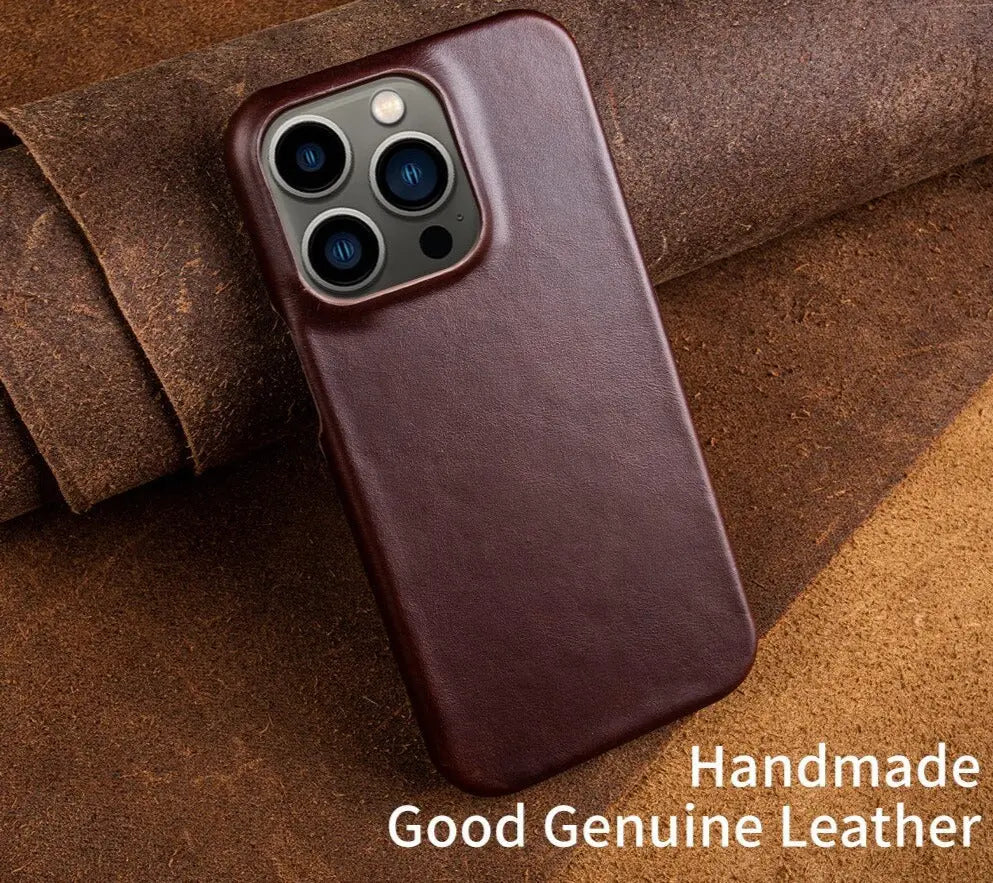 RoyalLeather: Luxurious, handmade case made of genuine cowhide leather for the iPhone