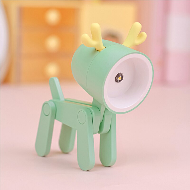 Animal Night Light with Adjustable Head and Legs for Kids Room