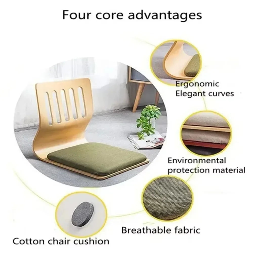 Adjustable Japanese Tatami Relax Chair Without Legs