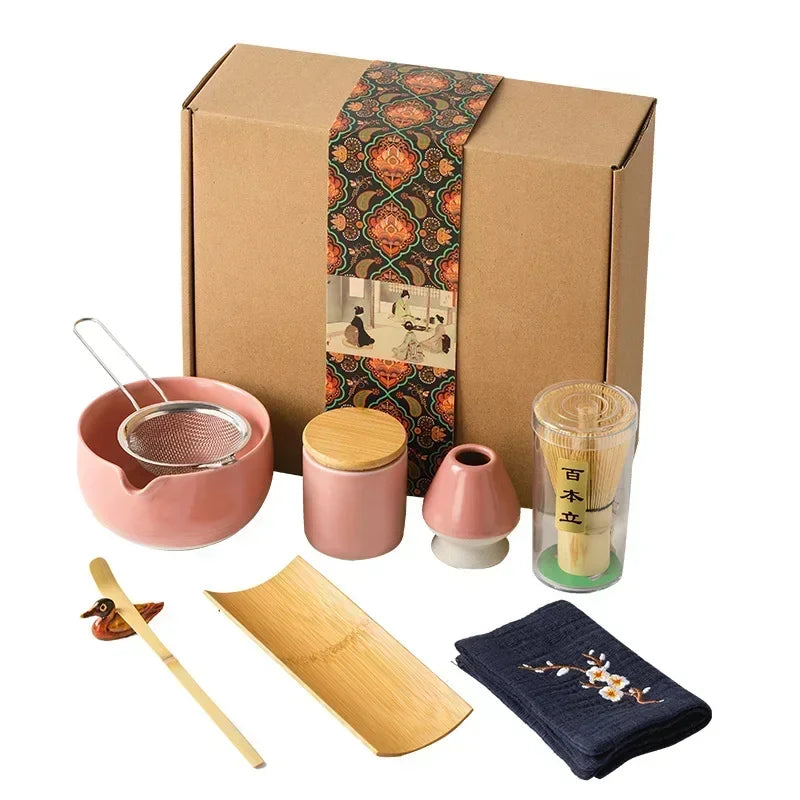 9-piece Japanese Matcha Tea Set