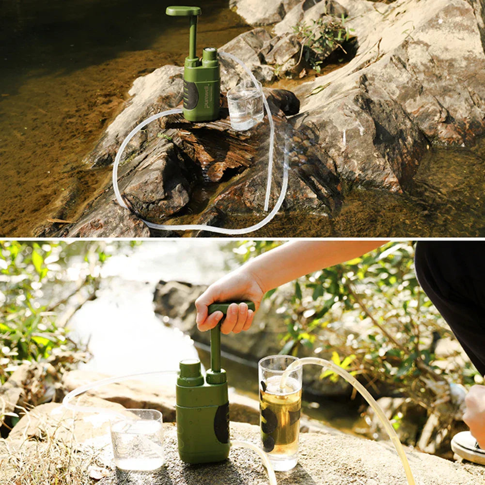 AquaSure - Hoogwaardig Outdoor Waterfilter voor Schoon Drinkwater