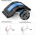 Adjustable Magnetic Therapy Back Stretcher for Pain Relief & Posture Correction