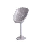 DryLoft Soap Holder | Double Chamber with Drain & Lid | Wall Mount without Drilling | Dust Protection & Space Saving