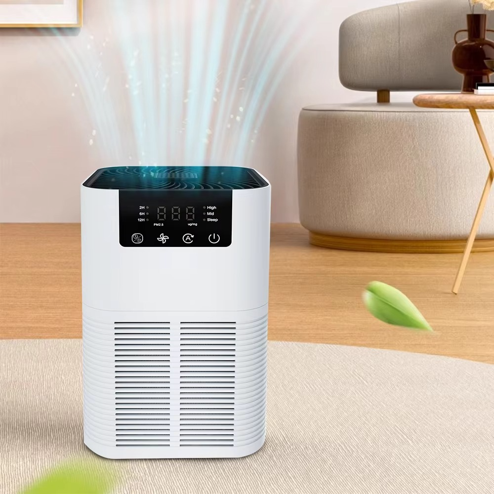 Compact Air Purifier with HEPA Filter, Aromatherapy, and Quiet Operation