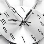 Kitchen wall clock that draws attention