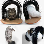 Cat Care Arch "Spinkrul" with Scratching Mat and Massage Function