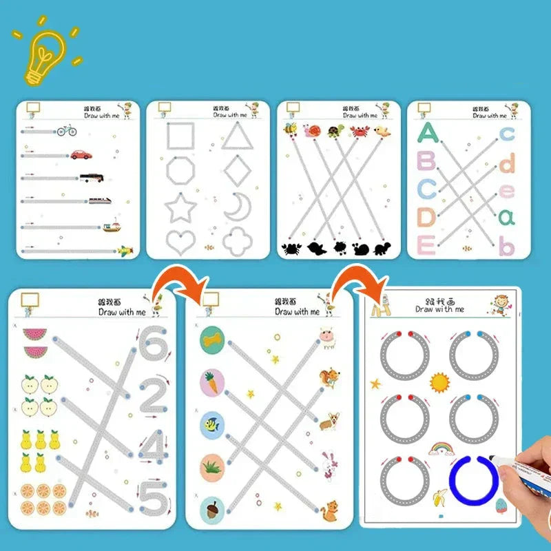 Magic Tracing-Workbook-Set for Kids