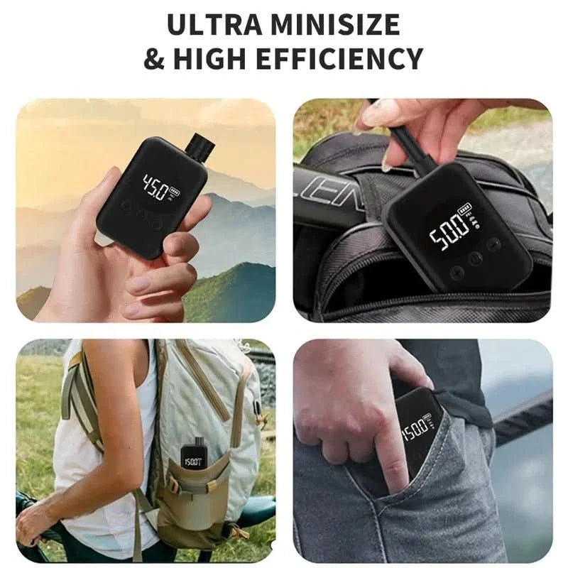 Portable 150PSI Mini Bike Pump for MTB & Outdoor