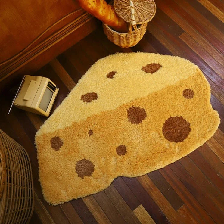Cartoon Cheese Rug