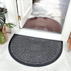 Half-Round Non-Slip Rubber Indoor Door Mat – Outdoor Ready