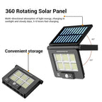 EcoBright SolarWall Light | Efficient & Weatherproof | 6000K Cool White Light | For Outdoor Walls & Gardens