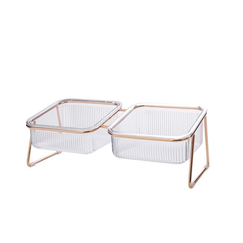 Raised food bowl for cats & small dogs
