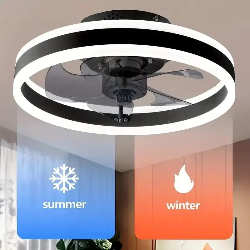 Aura Silent LED Ceiling Fan Lamp