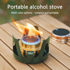 CampFlare Alcohol Stove | 360° Combustion | Ultralight & Compact