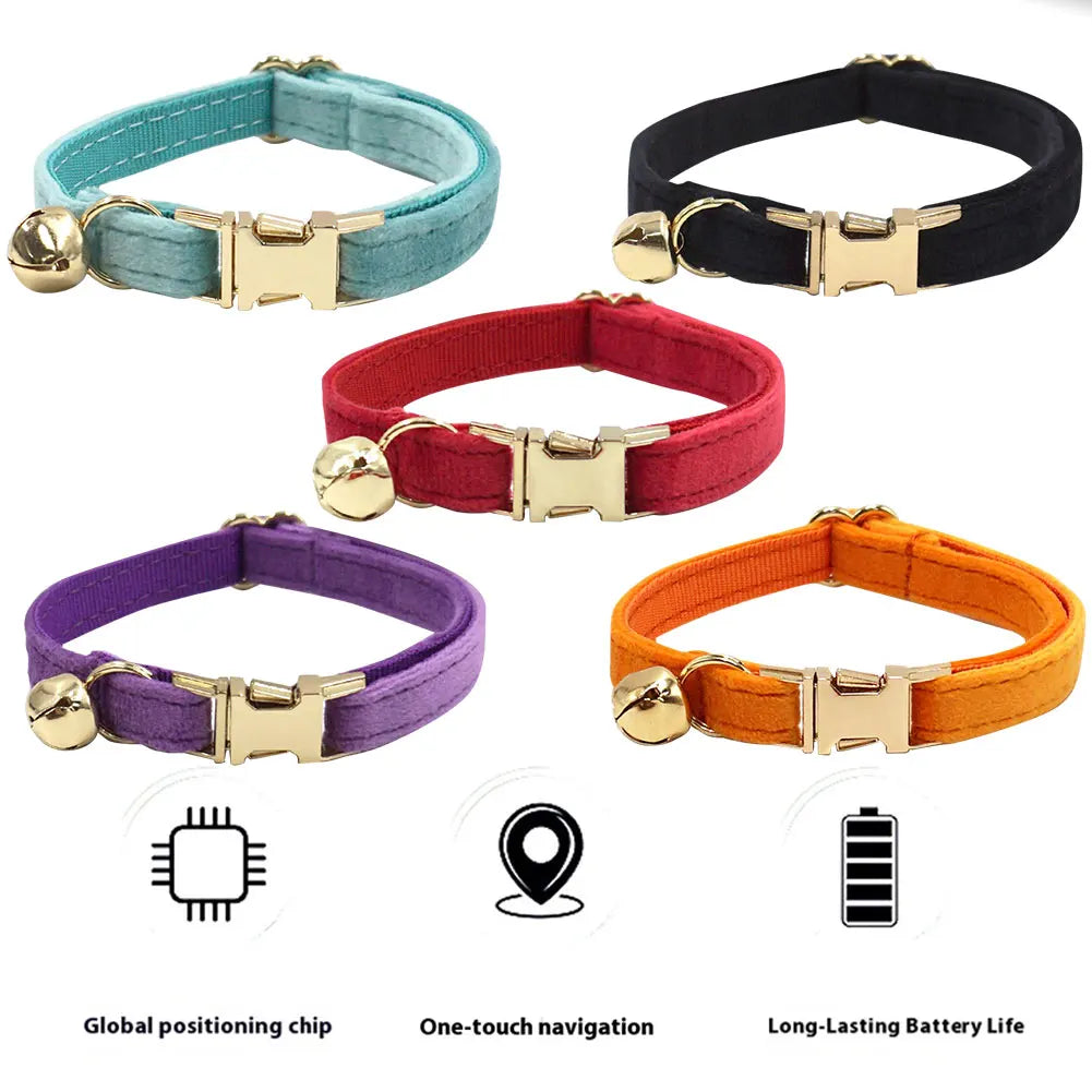 Pet Tracker Mini – Smart Bluetooth Animal Locator with Collar and Bell