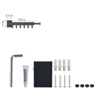 out clothes horse - Wall-mounted aluminium clothes dryer