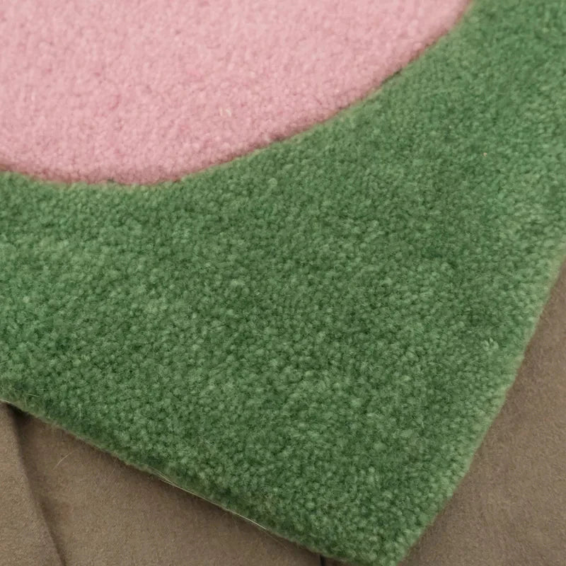 Dot in Square Block Rug