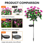 Solar Garden Lamp Lumosia | LED Azaleas | Weatherproof & Wireless | 8h Light Time