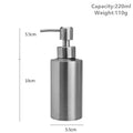Elegant Stainless Steel Hand Pump Soap Dispenser 250ml/350ml/550ml