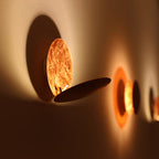 SolGlow Solar Eclipse LED Wall Light | Modern Mood Light | Elegant Wall Lamp for Living Room & Bedroom
