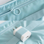 Tech Bag Cable Bag Waterproof | Electronics Organizer for Travel | Compact & Durable | Nylon 23x15cm