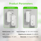 Air purifier & night light Aeroluna | Ion technology without filter | For bedroom, kitchen & office | Compact & quiet