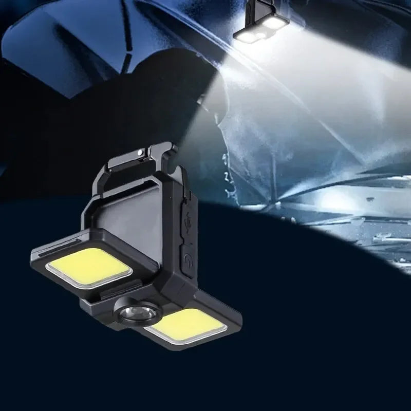 Luminoxx Mini Work Light | 800 Lumen LED | Magnetic Base & USB-C | 5 Modes | IPX5 Water Protection