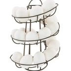 Spiral Rolling Egg Dispenser Rack