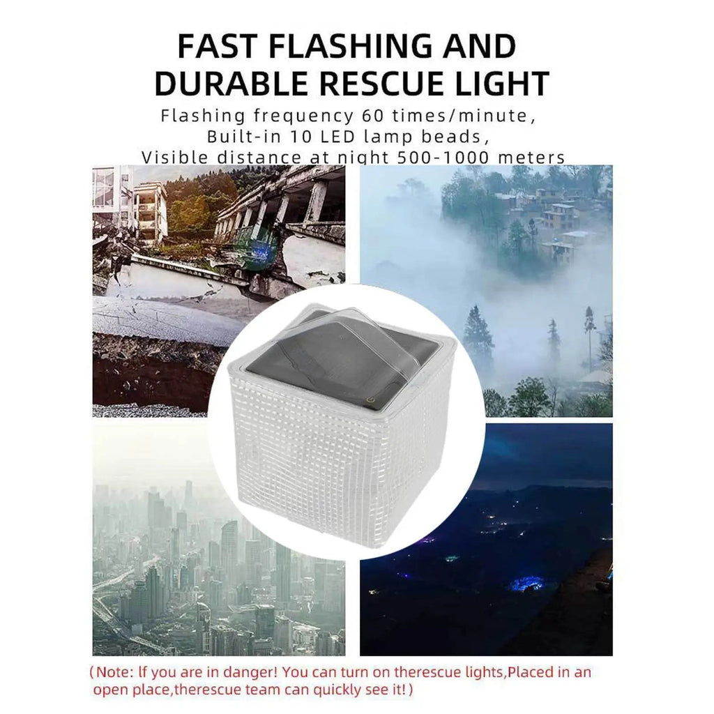 Solar Camping Light LUMORA | Inflatable & Foldable | Solar Powered & Waterproof | Ultralight Outdoor Light