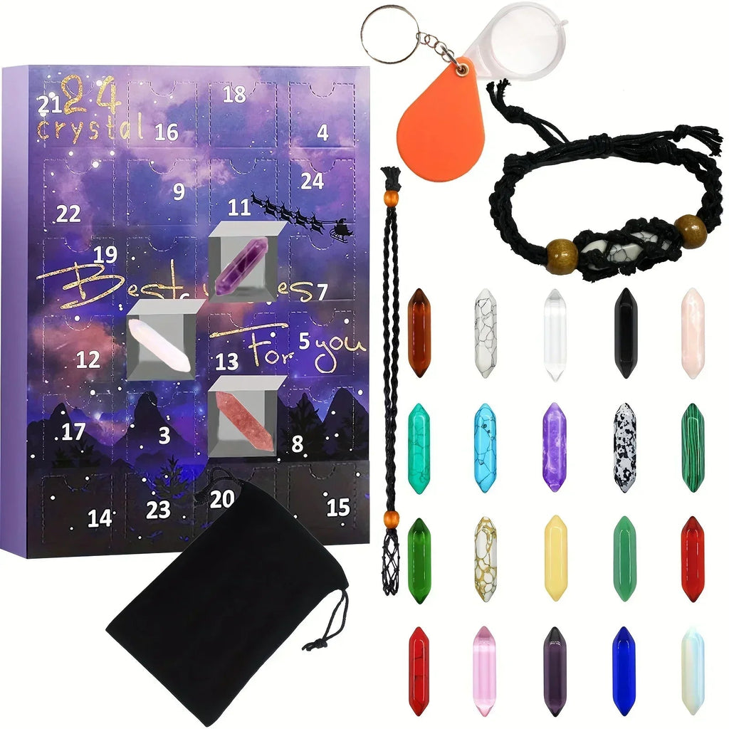 GemMagic – Children’s Advent Calendar with 24 Shiny Gems