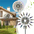 Windmill Spinner | Unique wind-powered garden decor made of metal