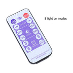 SolviaLux Solar Control Box for Fairy Lights | With Remote Control & 8 Modes | Dimmable & Waterproof IP65