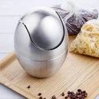 LuxBin Mini Trash Can made of Stainless Steel