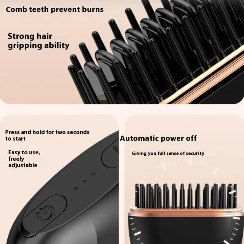 Luxe Smooth Wireless Hair Straightener
