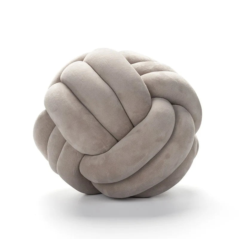 Plush Knot Cushion (Velvet)