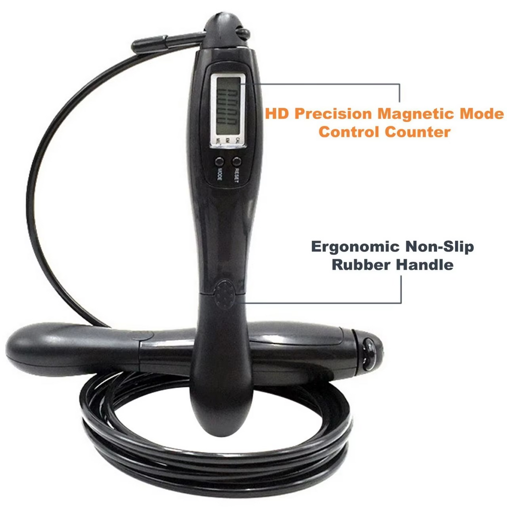 Digital Counting Skipping Rope with 60 Second Timing Bell