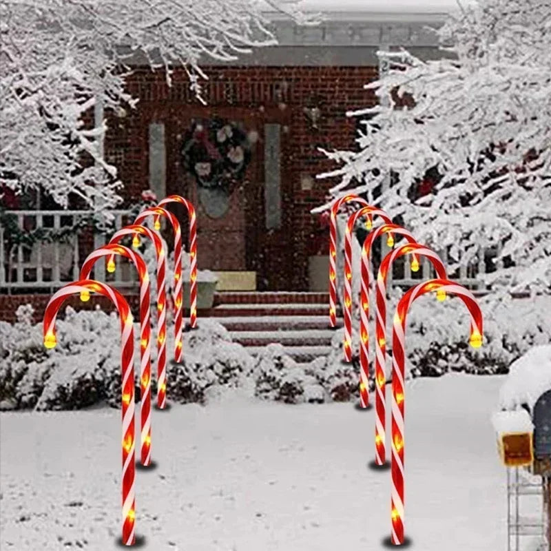 SnowGlow – Weather-resistant Garden Lights for Christmas Decoration