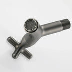 BrassFlow – Wall-Mounted Cold Water Tap in Solid Brass