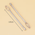 2Pcs Elastic Rope Threader Tweezer Tool